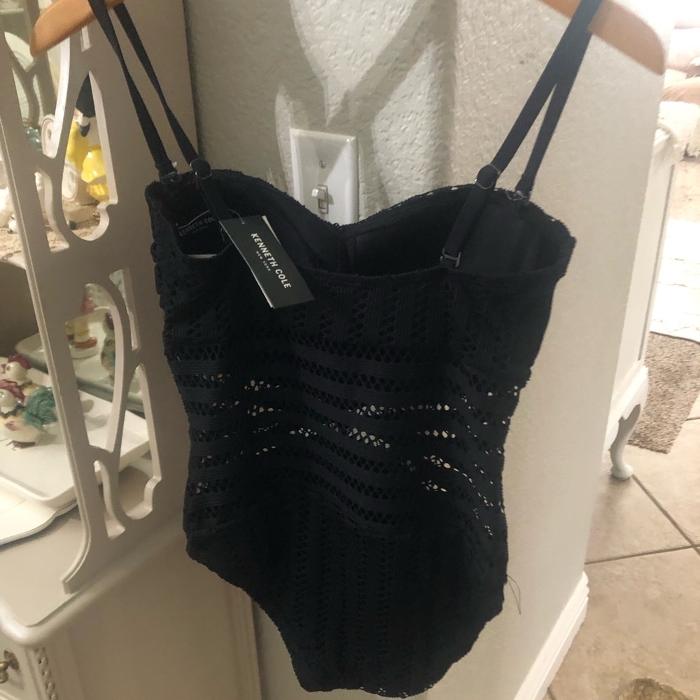 Brand new black Kenneth Cole swimsuit size small